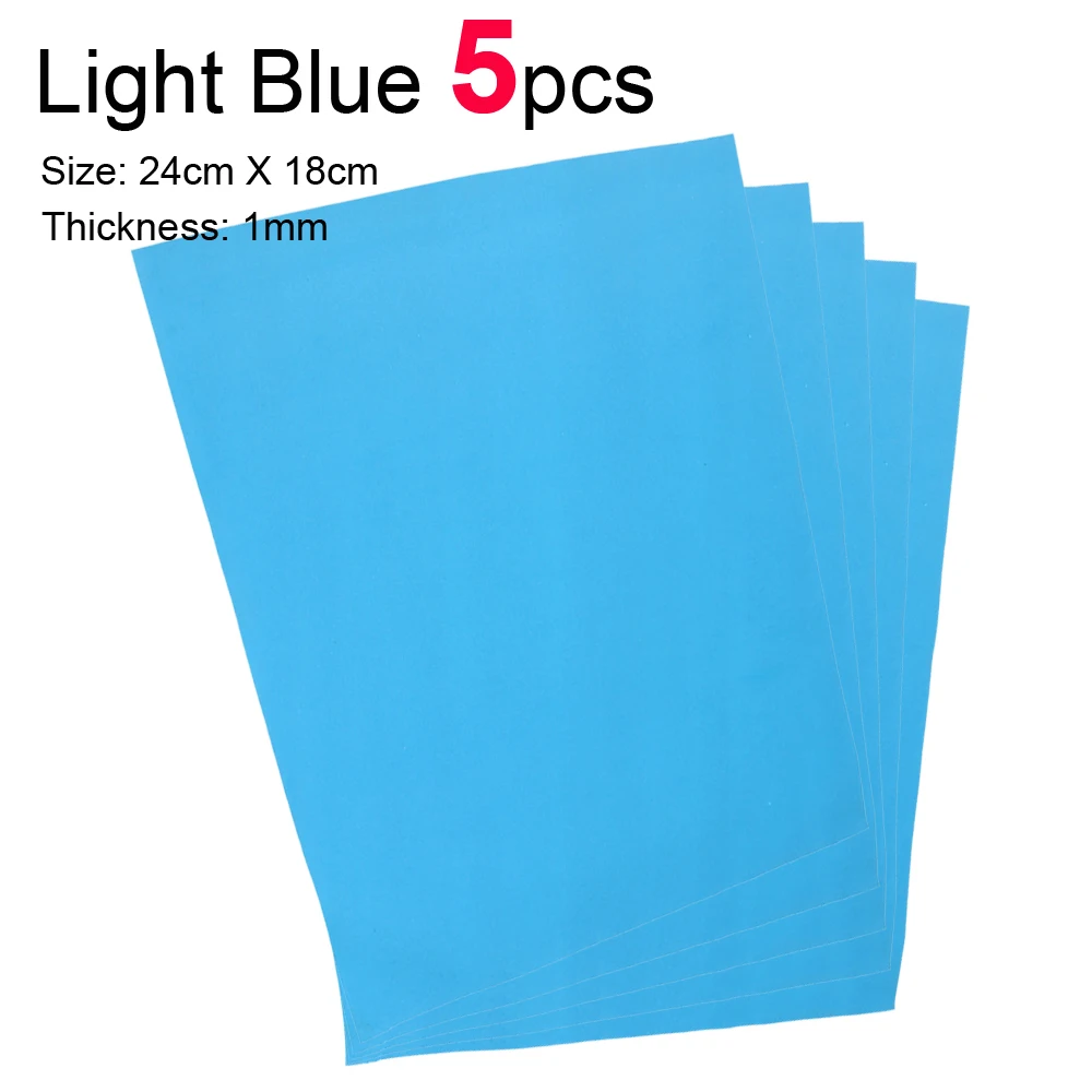 Light Blue  5pcs