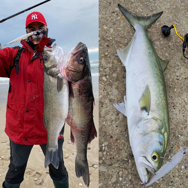 Wondershot A04 175mm 25g señuelo de pesca flotante de pececillo grande de fundición larga cebos de natación Wobbler señuelo duro grande Crankbaits artificiales - imagen 3