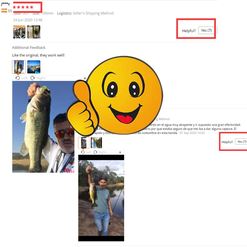Señuelo Hunthouse Easy Shiner Shad superficie lubina y perca - imagen 3