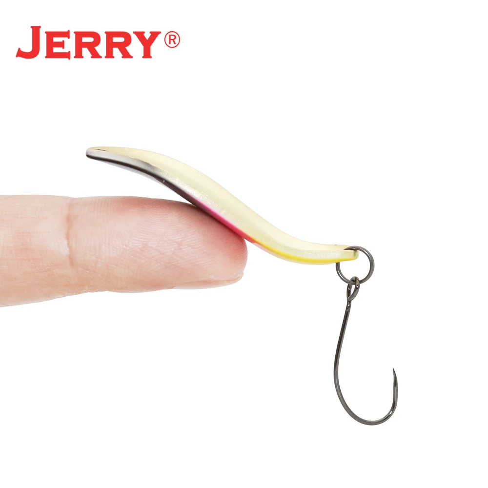 Señuelo cuchara Jerry Kuyu para trucha – Swimbait metálico giratorio - imagen 5
