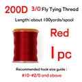 1pc red