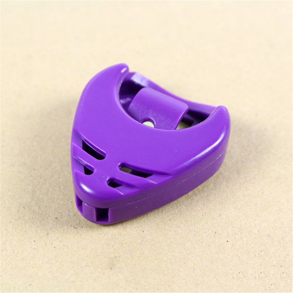 Estuche de plástico para púas de guitarra, caja de almacenamiento para púas de guitarra, 1-3 piezas - imagen 3
