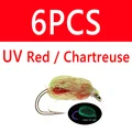 6pcs UV RedlCtse