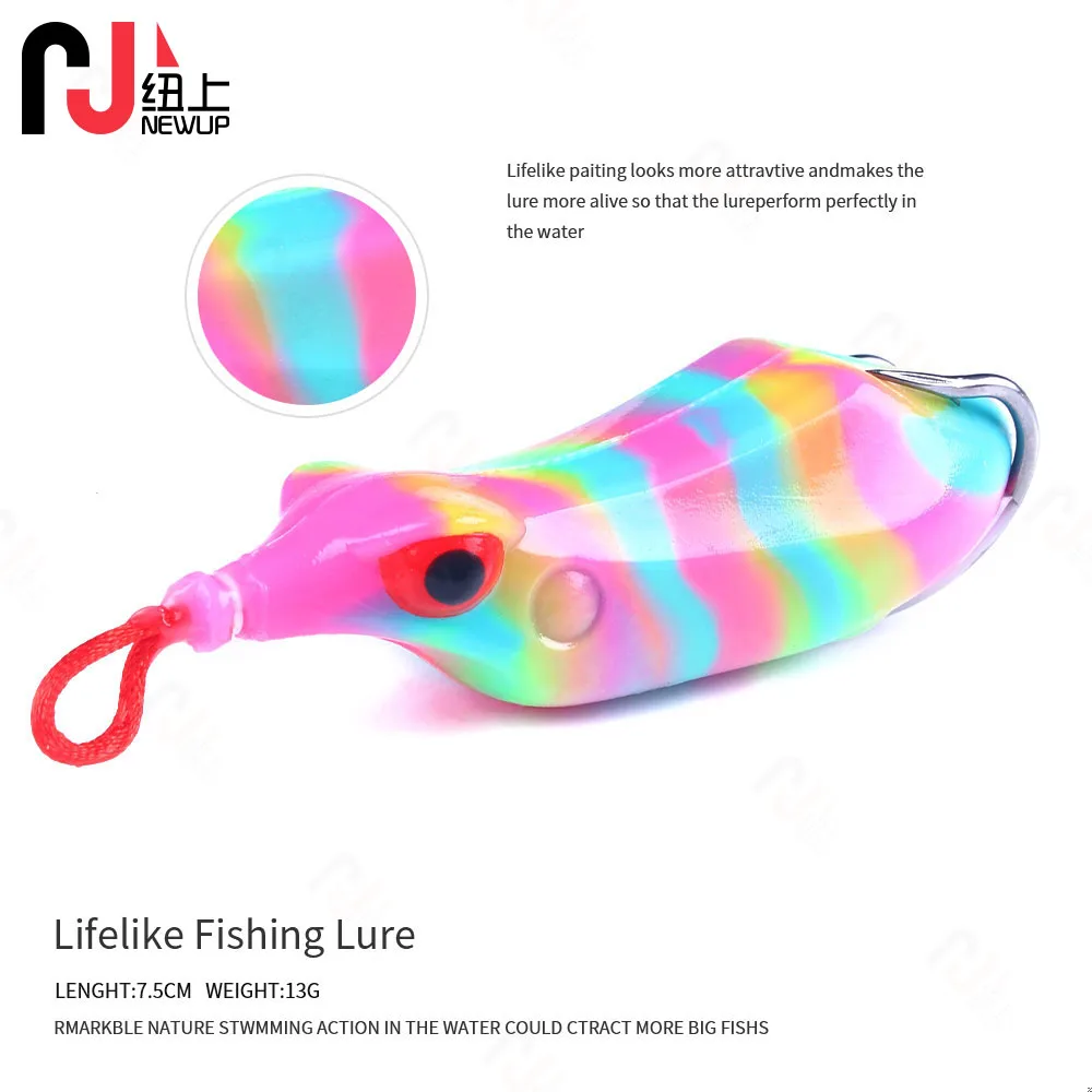 Señuelos de pesca con cebo de rana, Swimbait suave, Wobblers, Lucio, lubina, para basura, anzuelos dobles, Trolls de goma Artificial, 1 Uds. - imagen 2