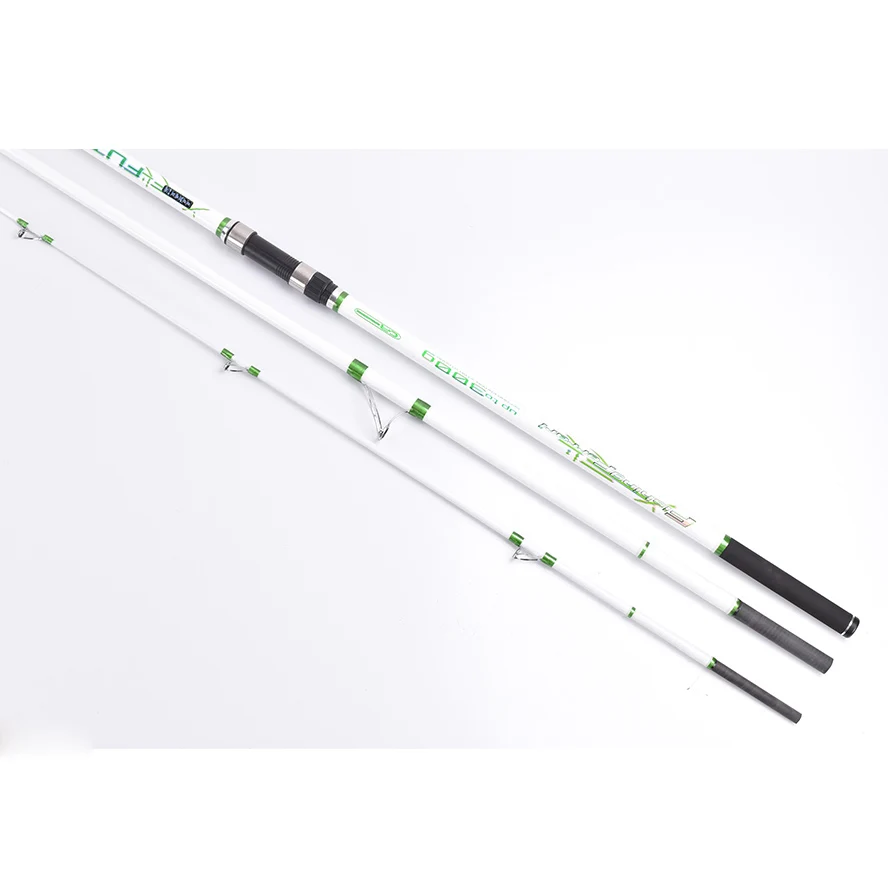 Varillas de fundición de fibra de carbono para Surf, varillas de 3 secciones, 4,20 M, 100-300g, 2 unids/lote por paquete - imagen 4