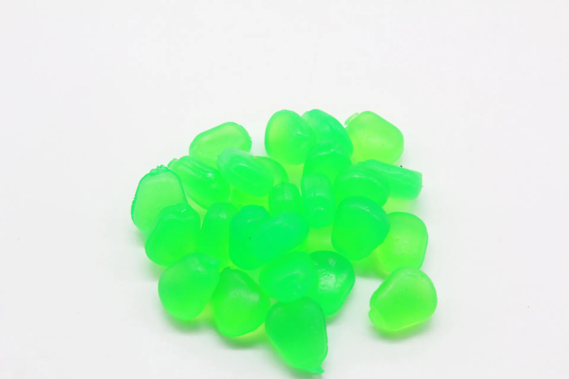 Señuelo de pesca con olor a maíz, cebo de plástico suave de silicona, 1cm/0,33g, señuelo flotante de Pellet suave, aparejos de pesca de carpa de hierba, 30 unids/lote - imagen 5