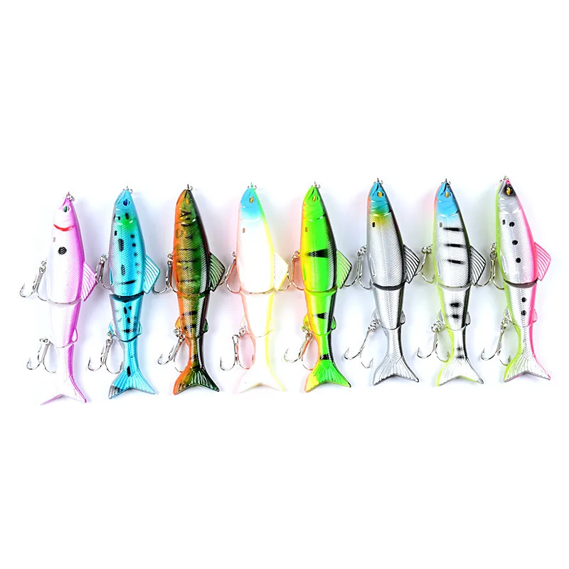 Cebo de pesca de 8 colores, conjunto de señuelos biónicos de 13cm/21g, cebo de pesca de plátano, bagre, trucha, carpa, señuelo de pesca en hielo - imagen 5