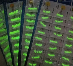 Cuentas flotantes luminosas extragrandes ovaladas para pesca