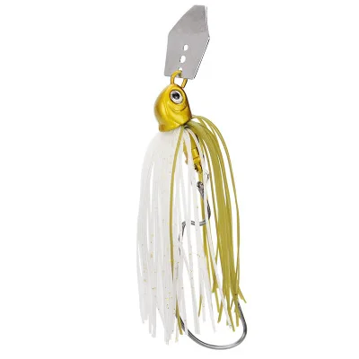 Cebo Buzz de alambre, señuelo de pesca, plantilla de goma, 14g, 17g, cebos compuestos, Fineness Chatter Spinner, plantillas de peces artificiales, cabeza, 1 pieza, venta - imagen 2