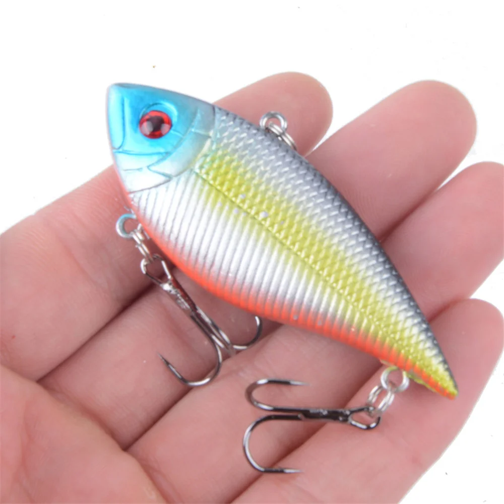 1 Uds. Señuelo de Pesca VIB con vibración que se hunde, 6,5 cm, 10g, cebo duro Artificial, Swimbait, Peche, Lucio, Trolling, aparejos de Pesca - imagen 3