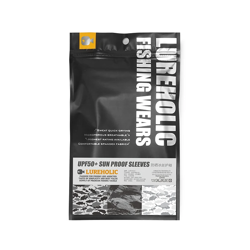 Lureholic UPF50 + señuelo de pesca, Mangas de brazo, Anti-UV, a prueba de sol, protege la piel del sol - imagen 4
