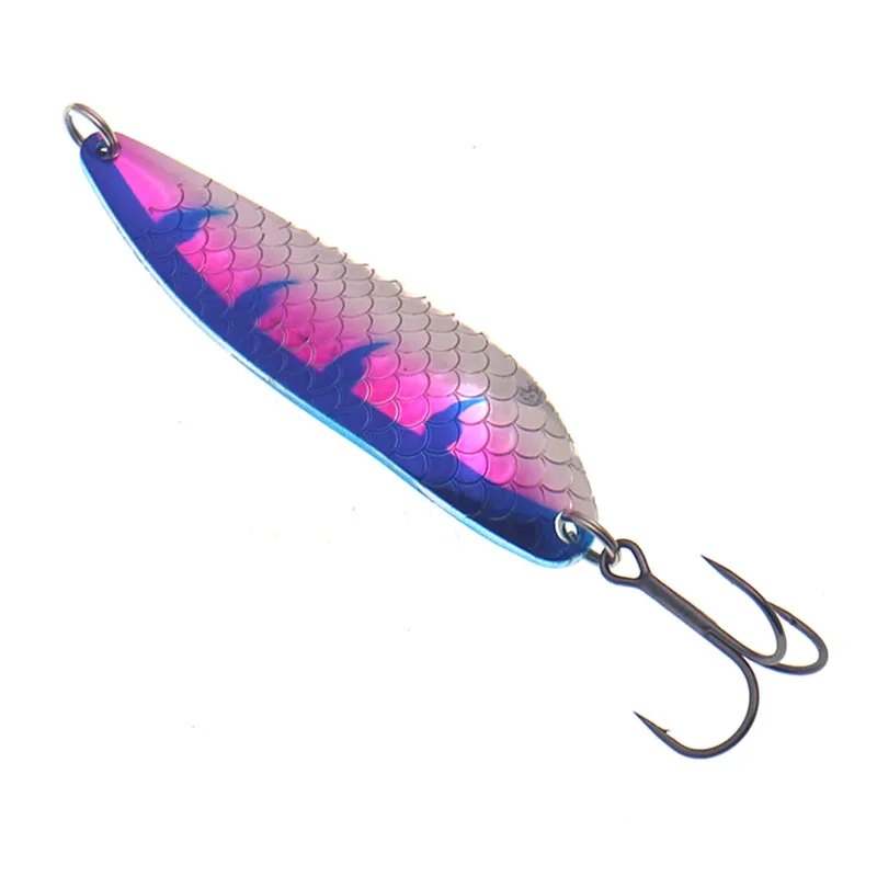 Señuelo de Pesca de Metal con anzuelo triple, 1 piezas, 24g/8,2 cm, cuchara afilada en S, CrankBait - imagen 3