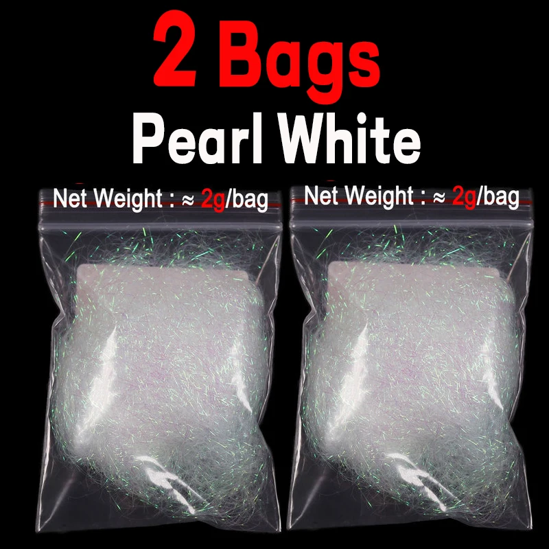 2 bags pearl white