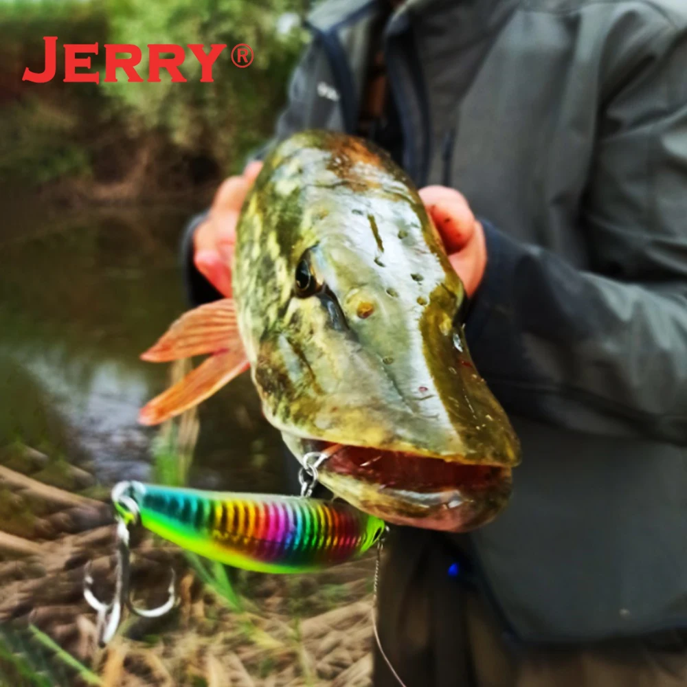 Jerry ARROW-señuelo de pesca sin pintar, cuerpo en blanco, agua dulce, agua salada, cebos de manivela, 10 Uds., sonajero flotante DIY, aparejos de plástico - imagen 5