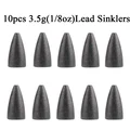 10pcs 3.5g sinkers