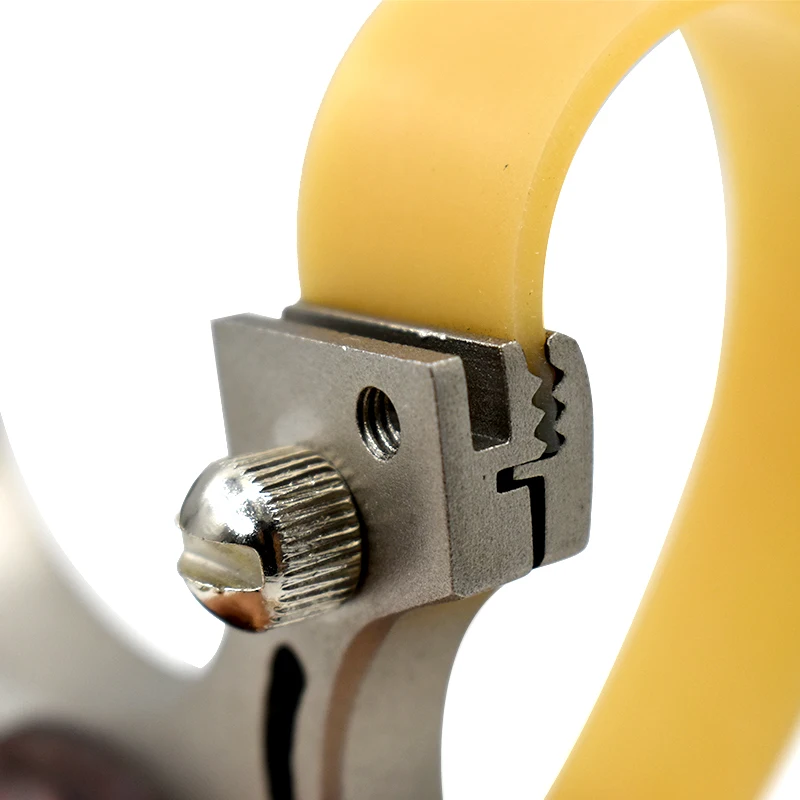 Bandas de goma de látex Natural para caza al aire libre, 3/6/9 piezas, 1,5 Mm, planas, gruesas, para tirachinas, catapulta, accesorios de tiro divertidos, nuevo - imagen 5