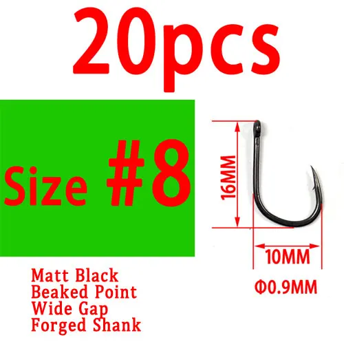 20pcs size 8