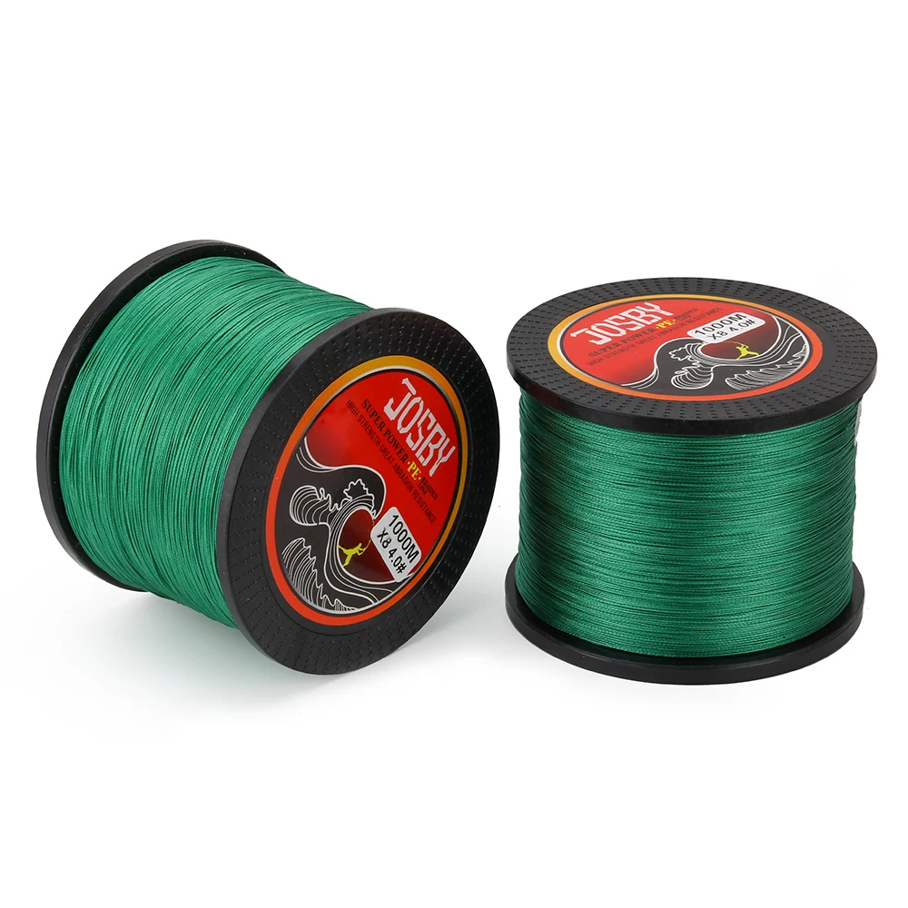 Sedal de pesca superfuerte, 300M, 500M, 8 hebras, 4 hebras, 10-80LB, hilo de pesca trenzado de PE, multifilamento, Japón, Multicolor - imagen 4