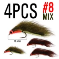 MIX 4pcs Size 8