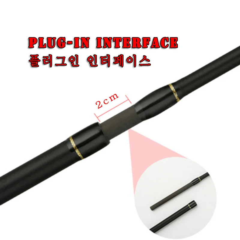 Jigging-caña de pescar ultraligera de carbono, 1,8 m, 2,1 m, 2,4 m, 4-35g, 24T