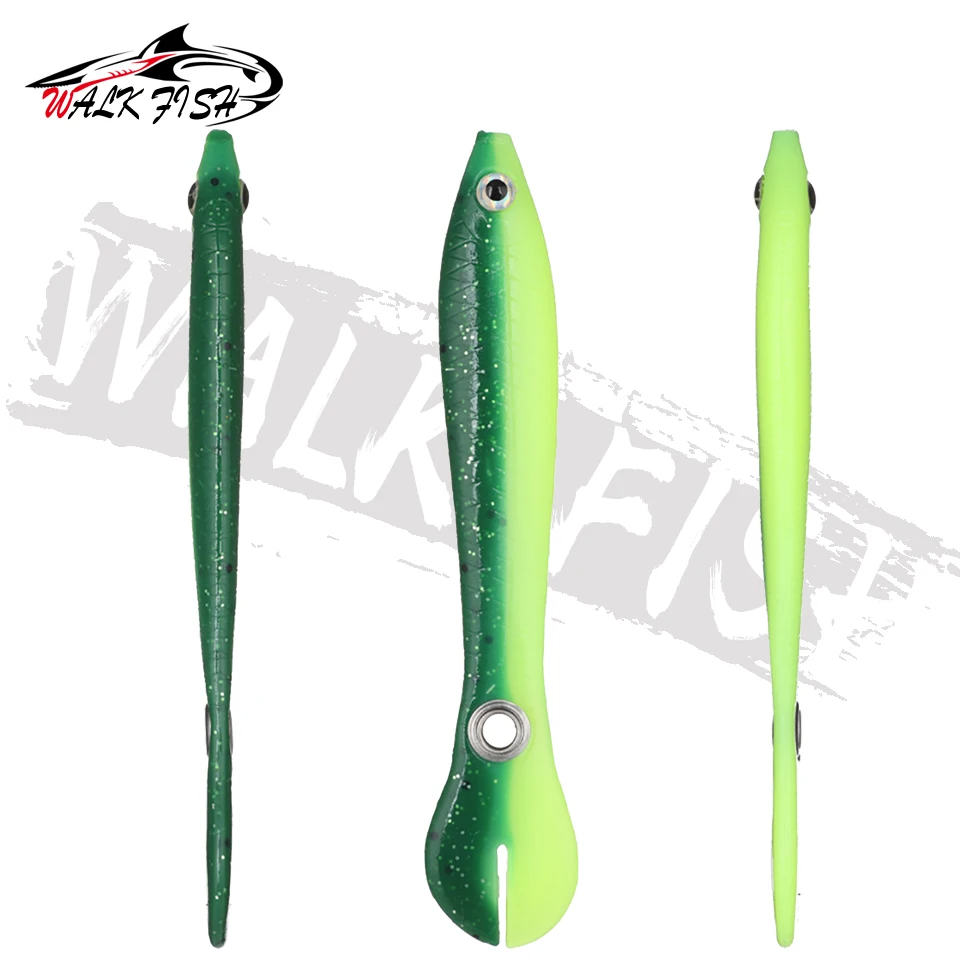 WALK FISH-cebos blandos de silicona para pesca, cebo Wobbler de 2g y 6g para lubina, trucha, Lucio, crankbait, aparejos de pesca artificiales, 1 unidad - imagen 4