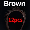 12pcs brown