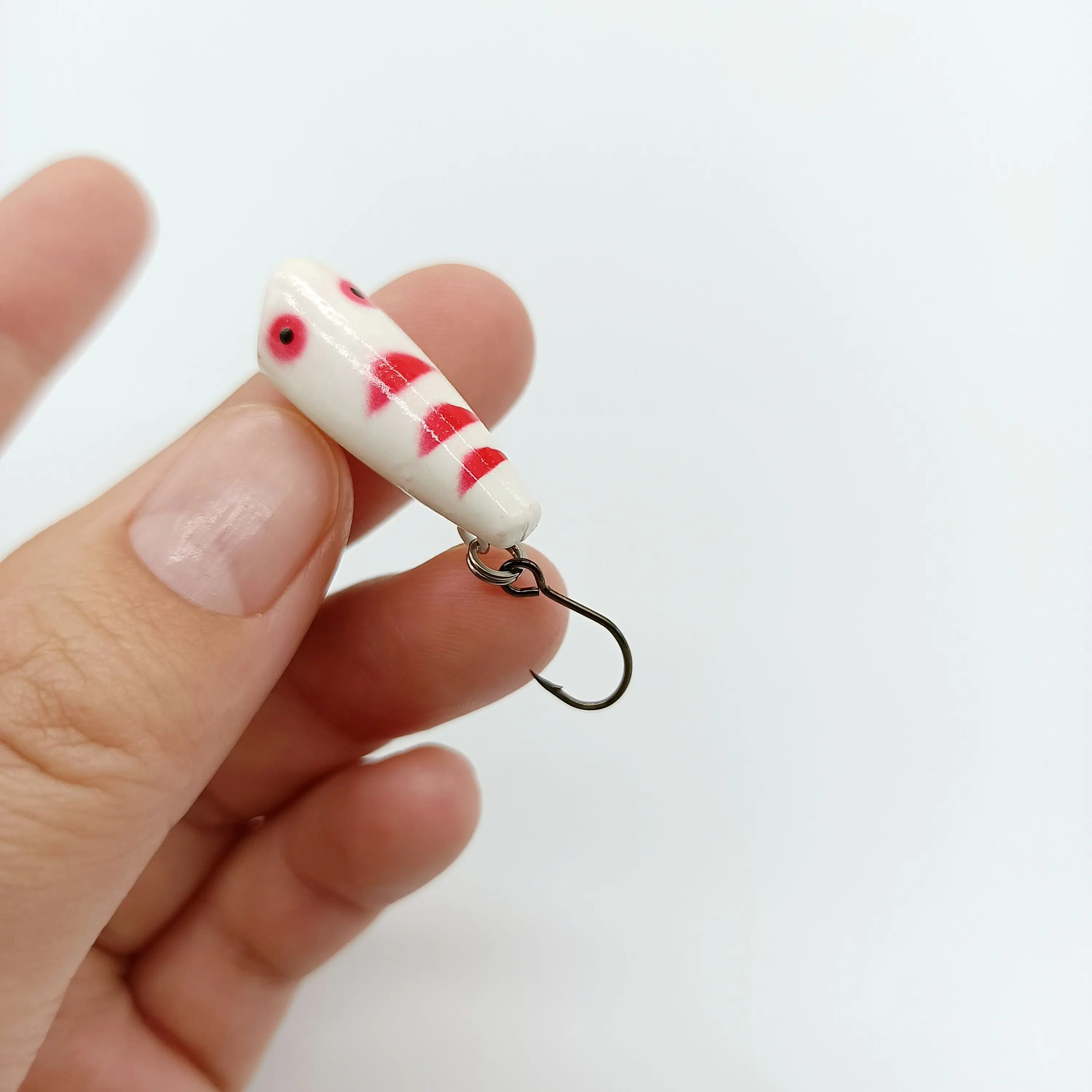 DUODUOYU-Mini señuelo Popper Topwater, anzuelo flotante de 25mm, 1,5g, Micro Wobbers para Pesca, cebo duro, carpa, Lucio, aparejos, 1 ud. - imagen 4