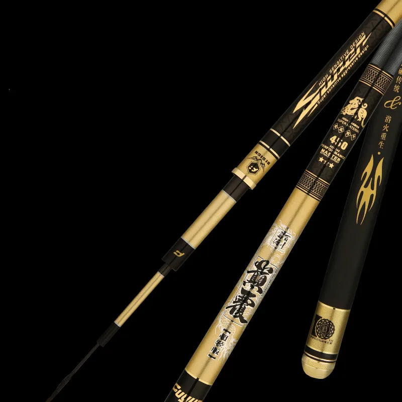 Caña De pescar dura De 4H, 5H, 6H, Taiwán, Olta De mano, 3,6 m-8,1 m, cuñas, Angeln, Canne De Pesca - imagen 3