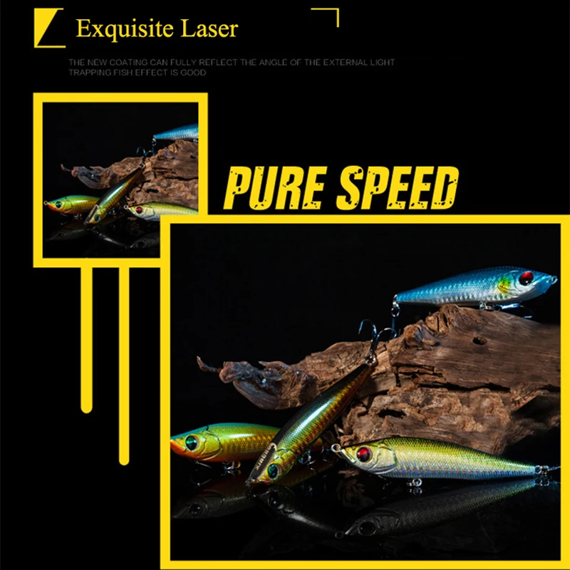 Experimente lo último en diseño de señuelo de pesca con la exquisita velocidad pura láser