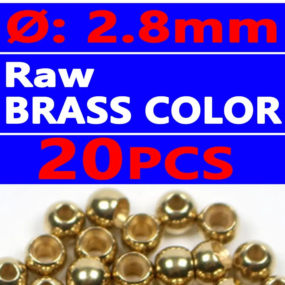 20pcs raw brass colo