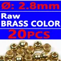 20pcs raw brass colo