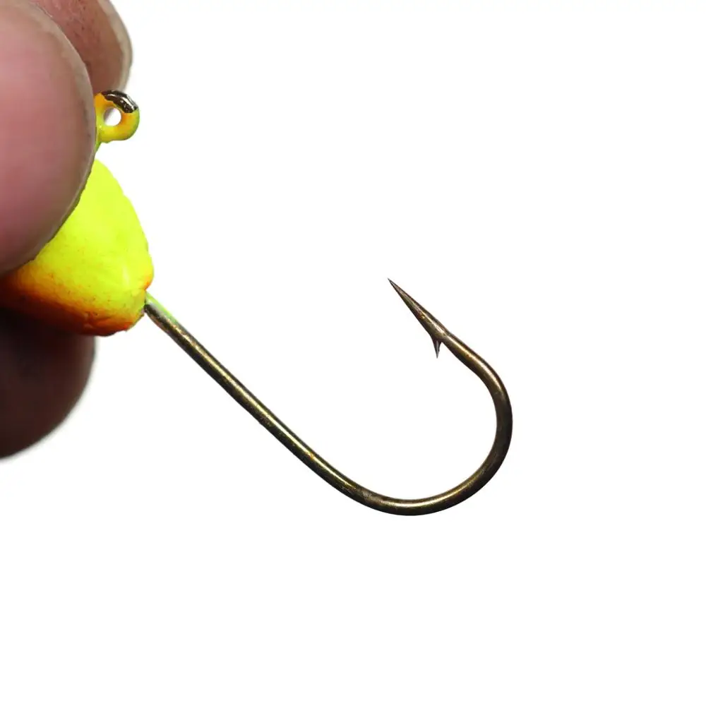 Wifreo-anzuelos flotantes con cabeza de mosca, anzuelos de pesca, tamaño 2, 1/0, 5 piezas - imagen 4