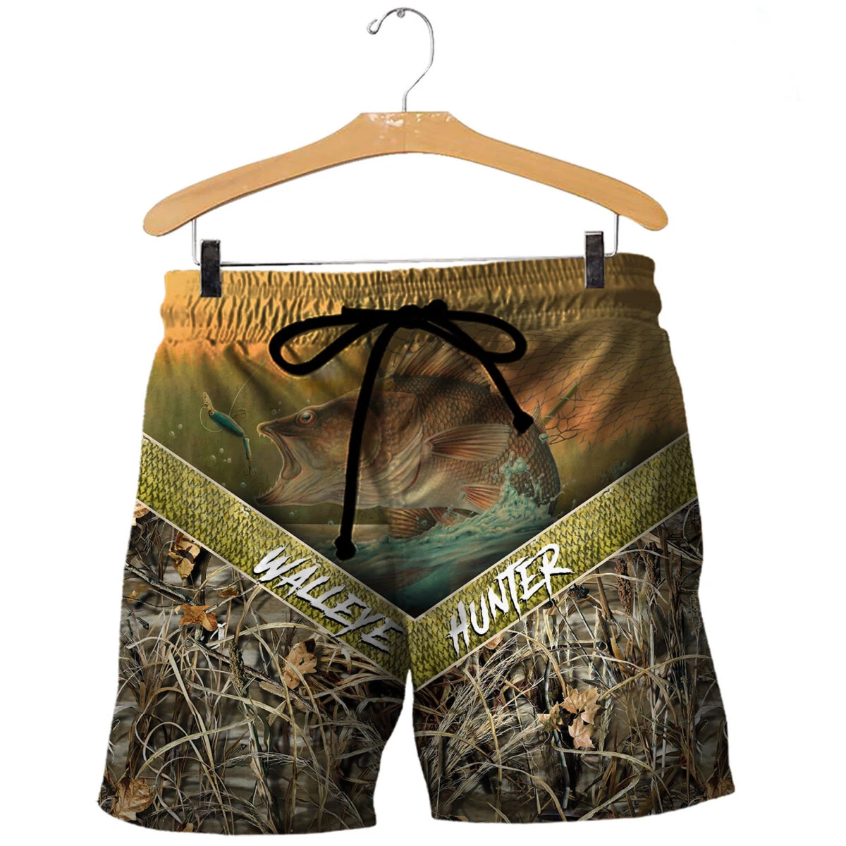 Pantalones cortos pesca atún y Lucio estampado 3D verano - imagen 3