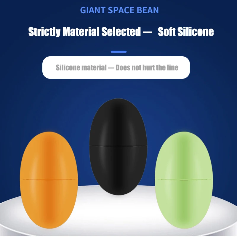 300 Uds 50 Juego de cuentas luminosas flotador de línea de pesca tapones para carpa de mar cebo de mosca conector Flotador ovalado Bobber posicionamiento frijol - imagen 4