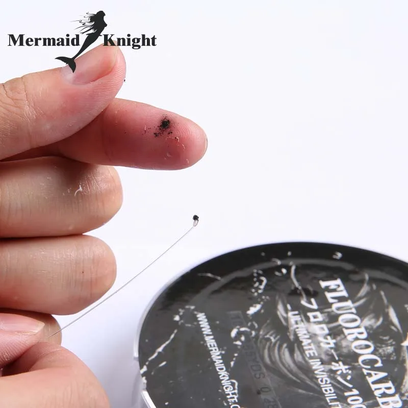 Sedal de pesca de fluorocarbono, hilo de fibra de carbono de 150-0,16mm, 165 yardas/0,4 M, marca líder, pesca con mosca, señuelo - imagen 2