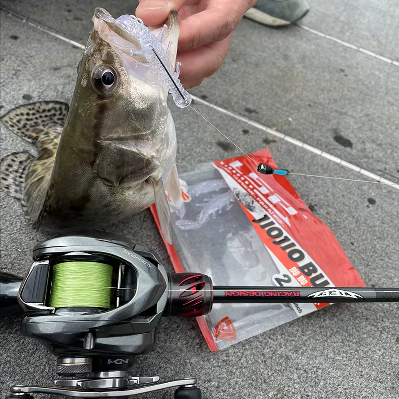 LSP Señuelo de Camarón Flotante 2,5″ – NED Rig Drop Shot - imagen 3