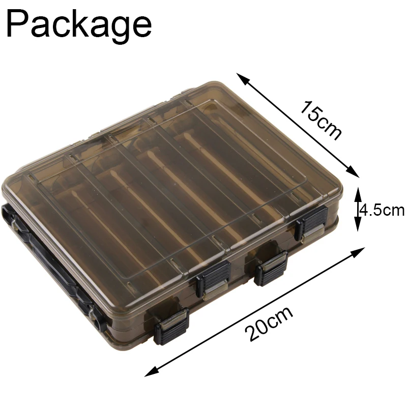 Cebo de calamar fluorescente, plantilla de manga de sepia, señuelo de pesca, anzuelos de calamar luminosos con caja de doble cara, 10 unids/caja - imagen 5