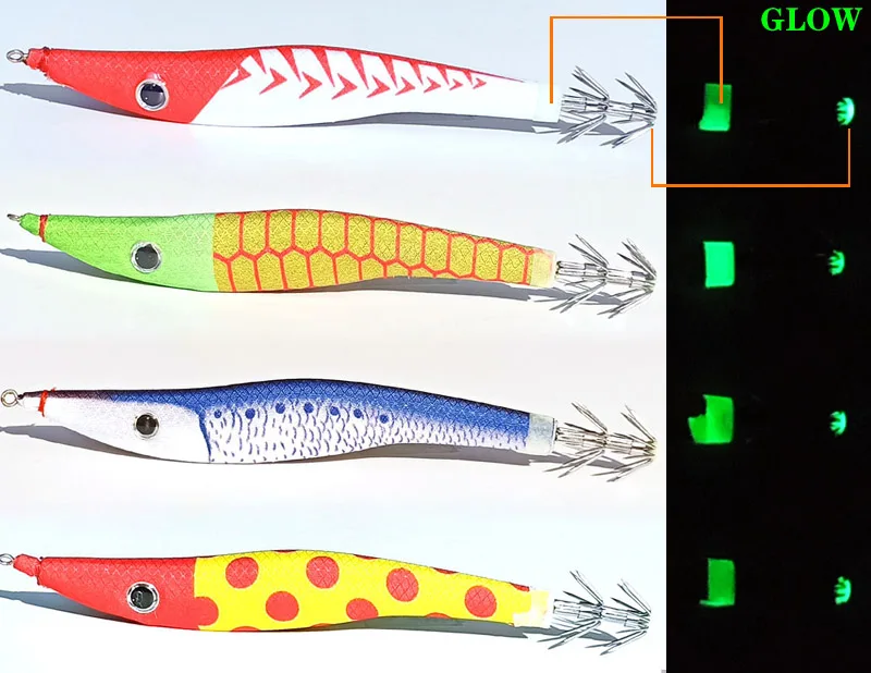 60g 80g 100g 120g hundimiento pulpo plantilla calamar plantillas pesca calamar señuelos señuelo de pesca duro anzuelo de calamar pesca en el mar anzuelo juego de pesca - imagen 2