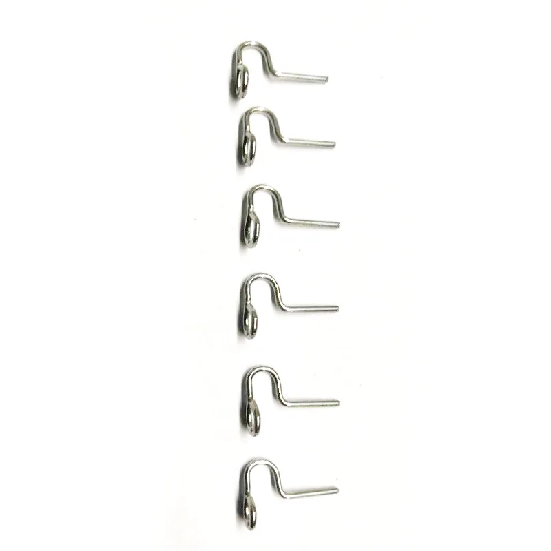 Clips de presión acero inoxidable 304 – Conectores giratorios carpa - imagen 2