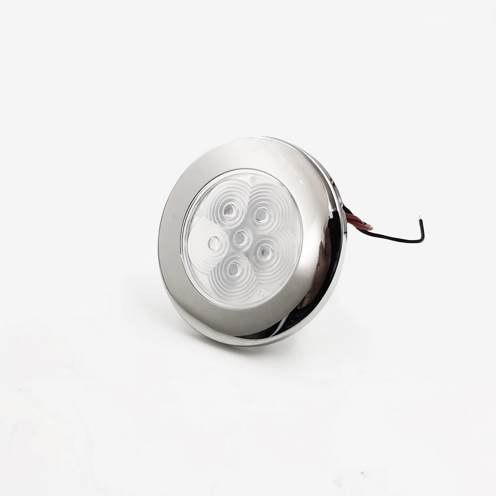 Lámpara Marina Tricolor de acero inoxidable para barco, luz LED de popa para yate, visibilidad de 2nm, 12VDC/12-24VDC - imagen 2