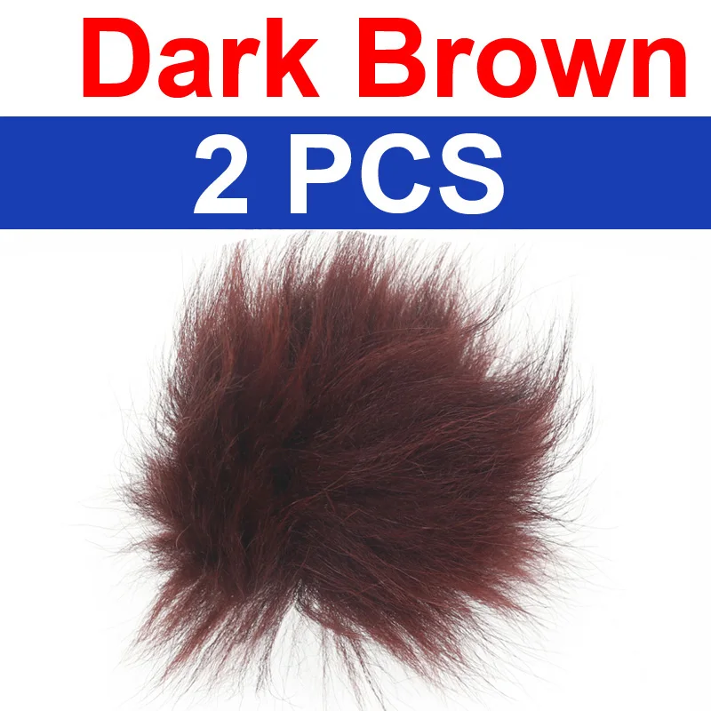 2PCS Dark Brown