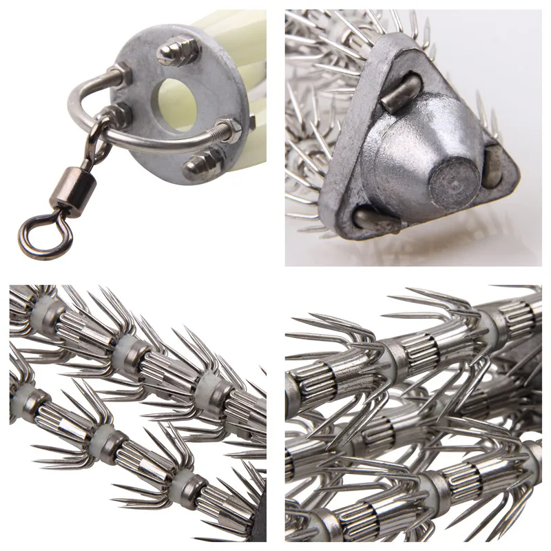 2 uds cebo de calamar grande anzuelo de madera para camarones y pulpo 650g pulpo luminoso sepia señuelo de pesca de calamar para juego grande anzuelo de pesca de calamar - imagen 5