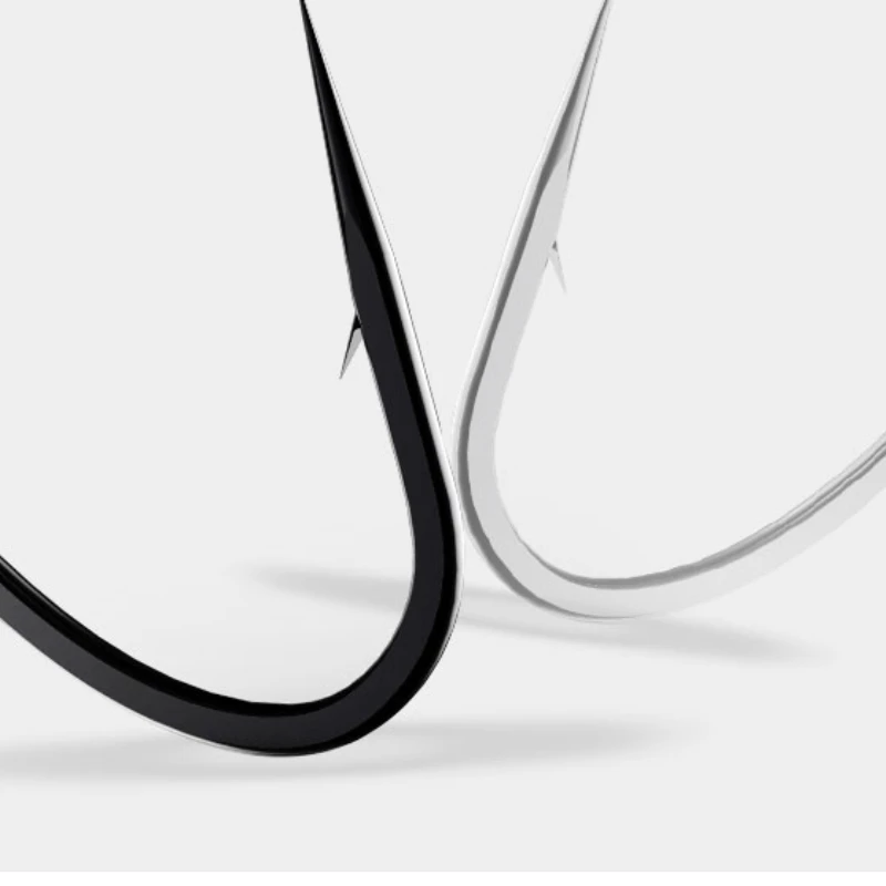 Anzuelos De púas para Pesca De carpa, cebos De Pesca con púas, De acero al carbono, 60 unidades - imagen 4