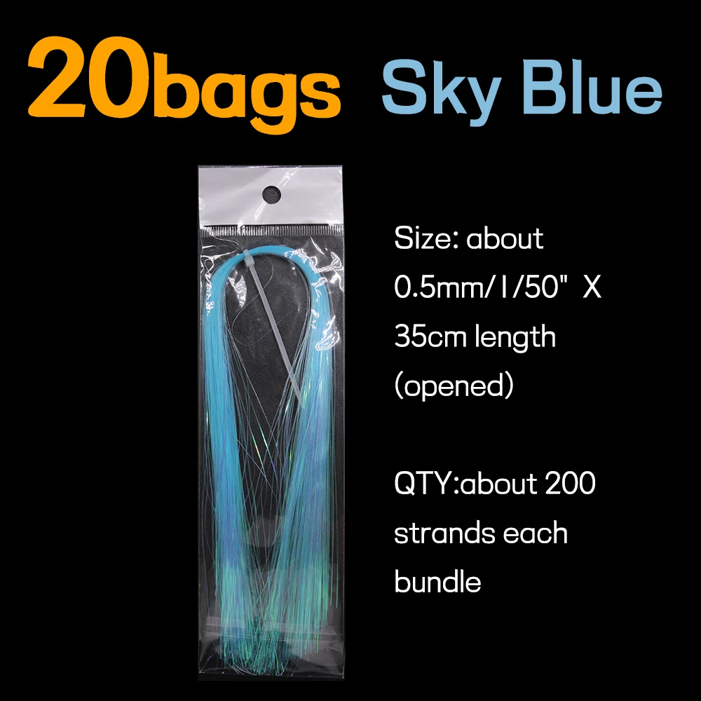 20 bags sky blue