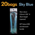 20 bags sky blue