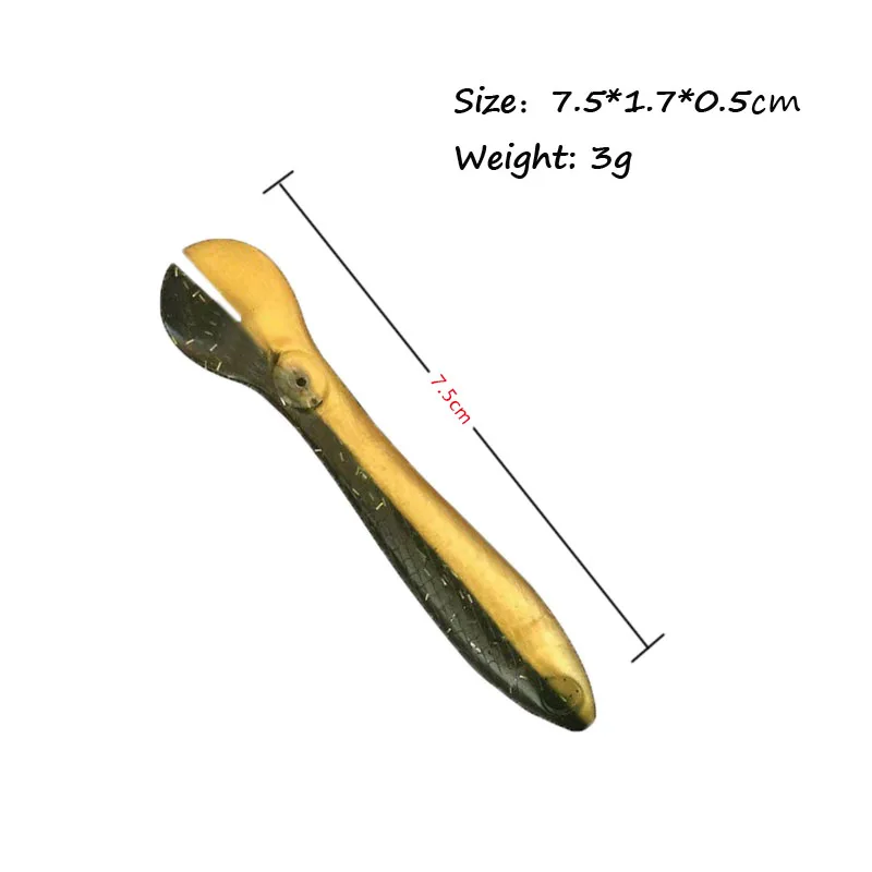 Señuelo Artificial de silicona con mecanismo deslizante para pesca, cebo móvil, accesorios, aparejos, 1 Uds. - imagen 3