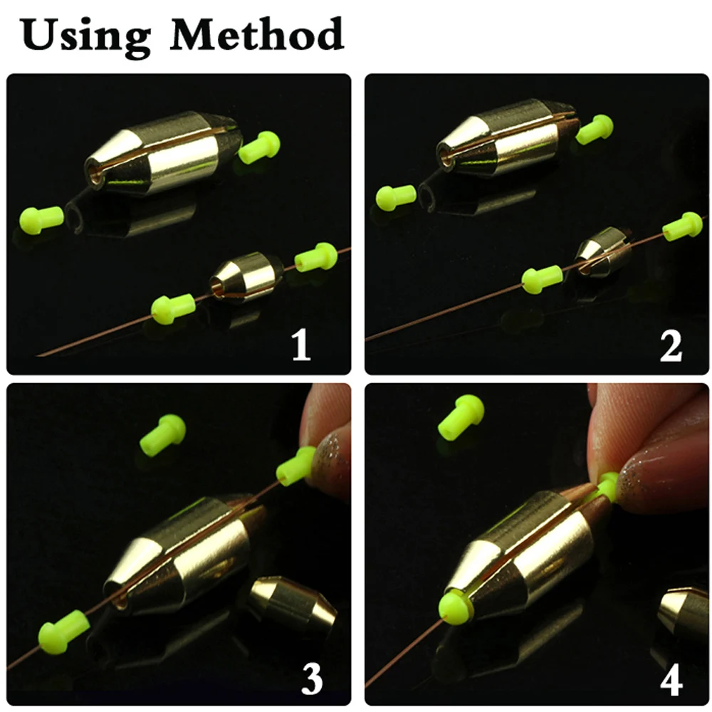 Plomo de pesca de balsa de cobre, 15/20 piezas, entrada rápida de agua 0,5-3,0 # Peso Japón Rock Sea Fishing señuelo accesorios reemplazo rápido - imagen 5