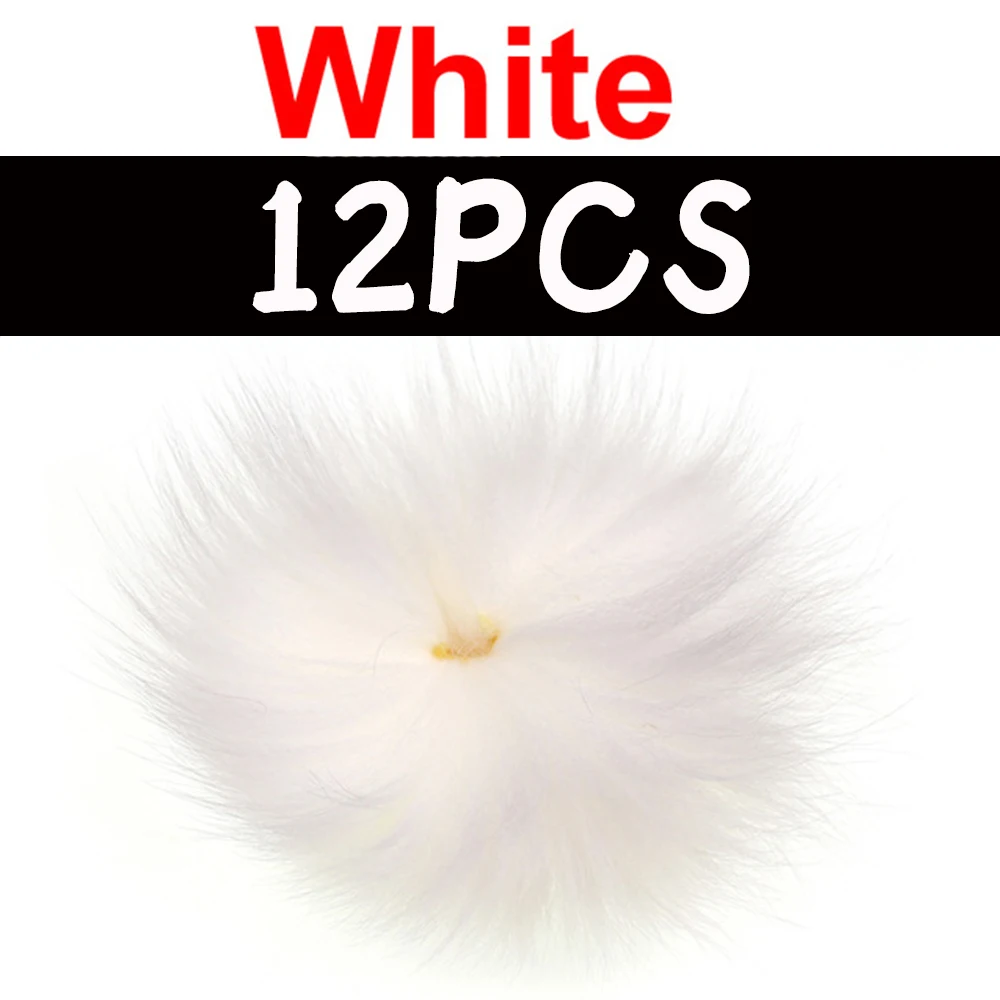 12pcs White