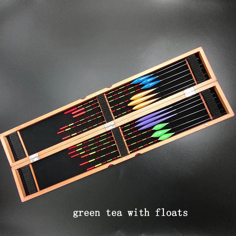 green tea with float