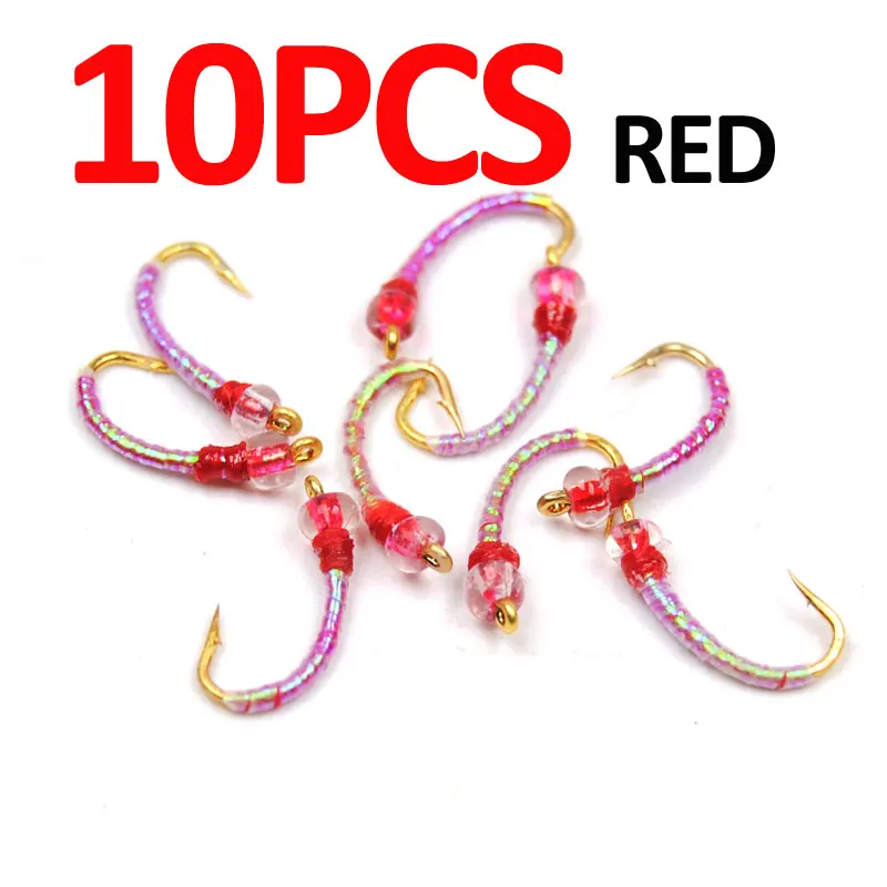 10pcs red